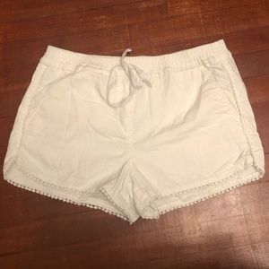 White Tassel Shorts